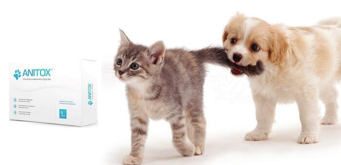 Anitox для домашних животных от паразитов: обладает мягким щадящим действием!