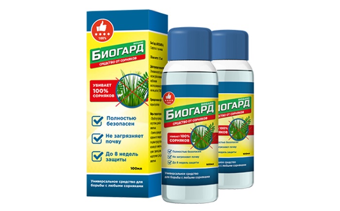 БиоГард биогербицид защита от сорняков: обладает мгновенным действием и эффективным результатом!