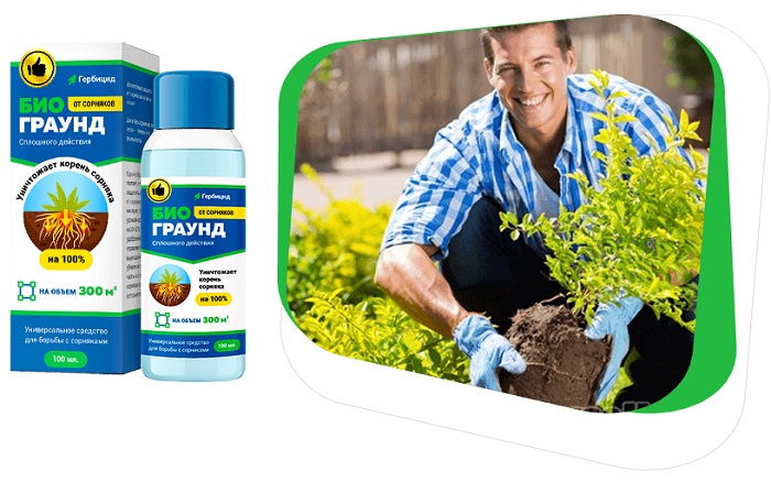 БиоГраунд гербицид для защиты от сорняков: идеально для цветов и овощей!