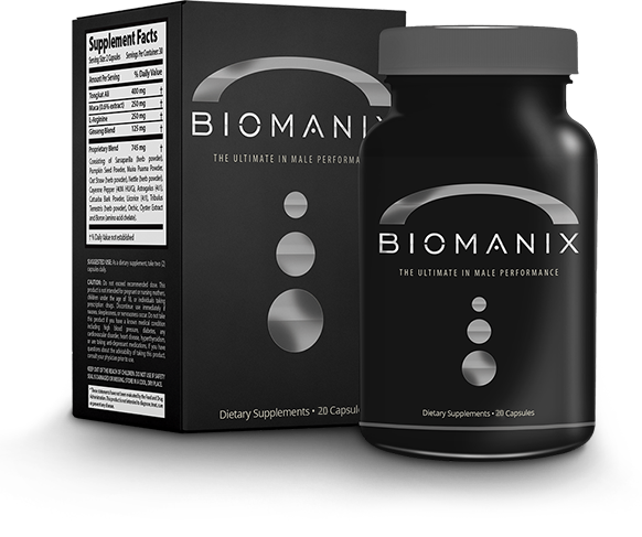 Капсулы Biomanix (Биоманикс) для эрекции и увеличения члена