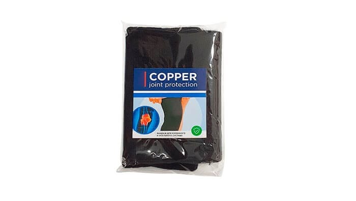 COPPER JOINT PROTECTION бандаж для суставов: защищает от травм, снимает воспаление и боль!