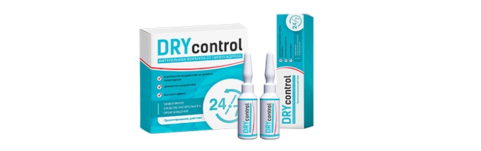 DryControl комплекс для борьбы с гипергидрозом: натуральный препарат двойного действия!