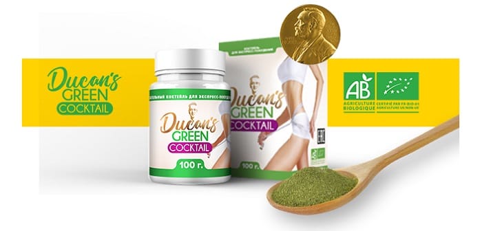 Зеленый коктейль Дюкана для похудения: инновационное средство для похудения без вреда для организма!