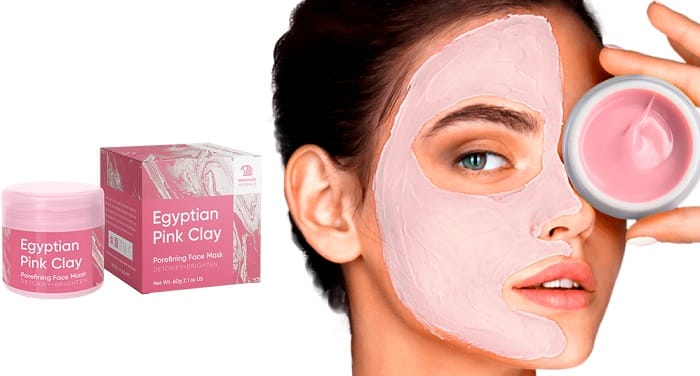 Egyptian Pink Clay Египетская Розовая Маска от морщин: помогает коже выглядеть свежей в любое время суток!