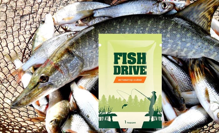 Fish Drive активатор клёва для всех видов рыб: удачная рыбалка гарантирована каждому!