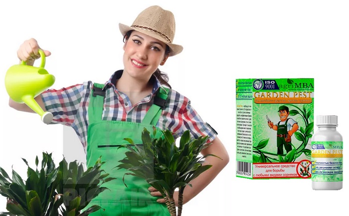 Garden Pest мощнейшее средство против сорняков: гарантирует защиту вашего участка на весь сезон!