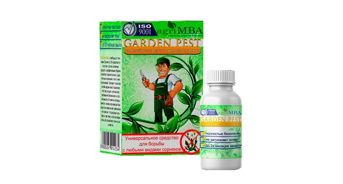 Garden Pest мощнейшее средство против сорняков: рекомендовано ведущими аграриями страны!