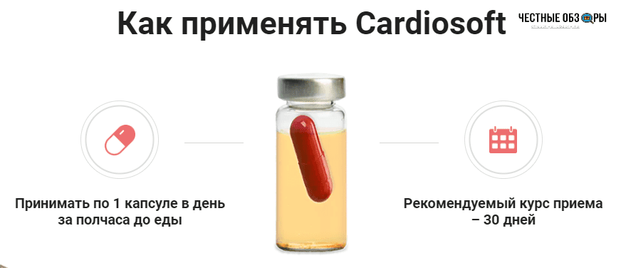 инструкция применения кардиософт