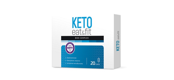 KETO eat&fit BHB COMPLEX для похудения на основе кетогенной диеты: рекомендован ведущими диетологами мира!