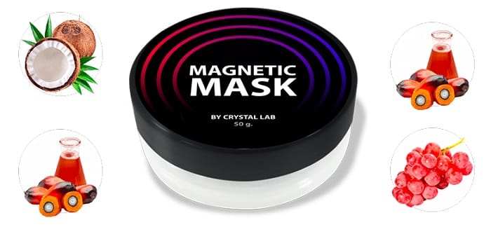 MAGNETIC MASK от прыщей и черных точек: очищение, питание и тонизирование в одной маске!