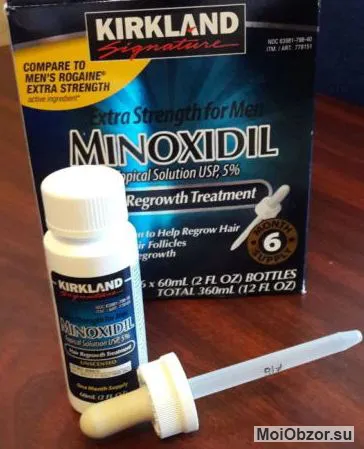 Minoxidil для роста волос упаковка