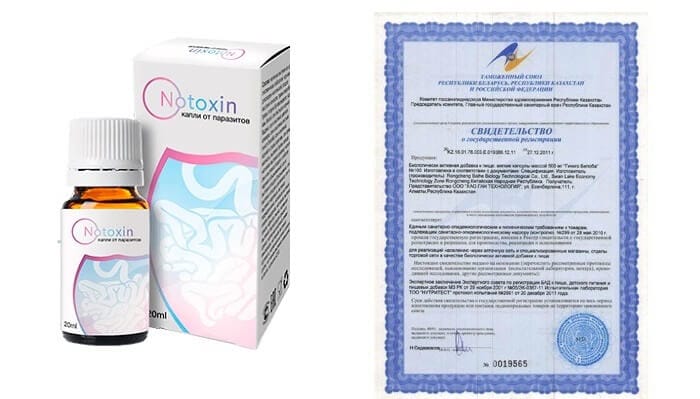 Notoxin от паразитов: надежная защита от гельминтоза!