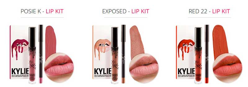 Цена на помаду Kylie Jenner Lip Kit