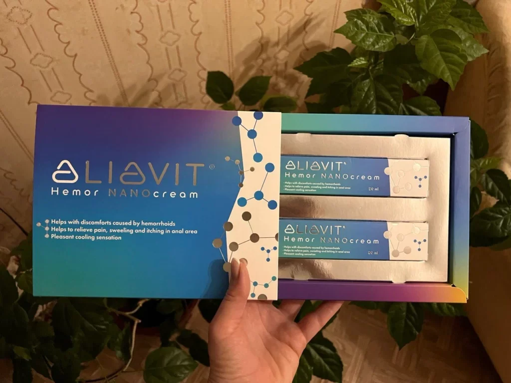 Aliavit – препарат для лечения геморроя, состав и применение нанокрема