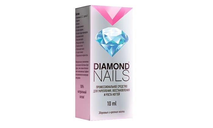 Diamond Nails профессиональное средство для укрепления и роста ногтей: эффективно, быстро и надолго!