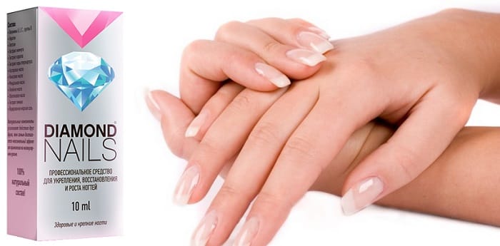 Diamond Nails профессиональное средство для укрепления и роста ногтей: эффективно, быстро и надолго!