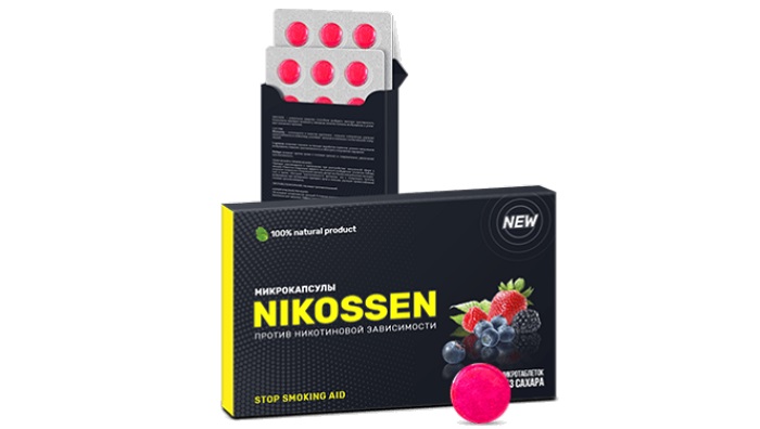 Nikossen от никотиновой зависимости: соединяет немецкий рецепт и новые биотехнологии!