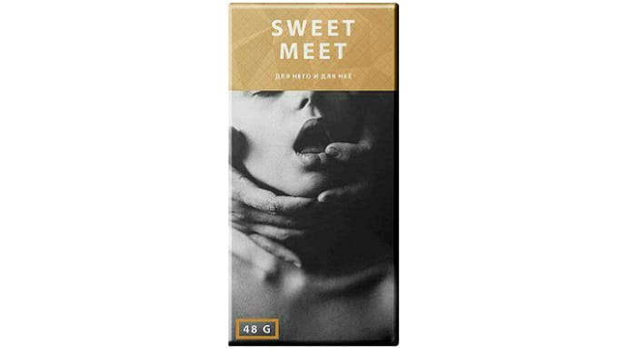 Sweet Meet возбуждающий шоколад: вызовет у партнерши жгучее сексуальное желание!